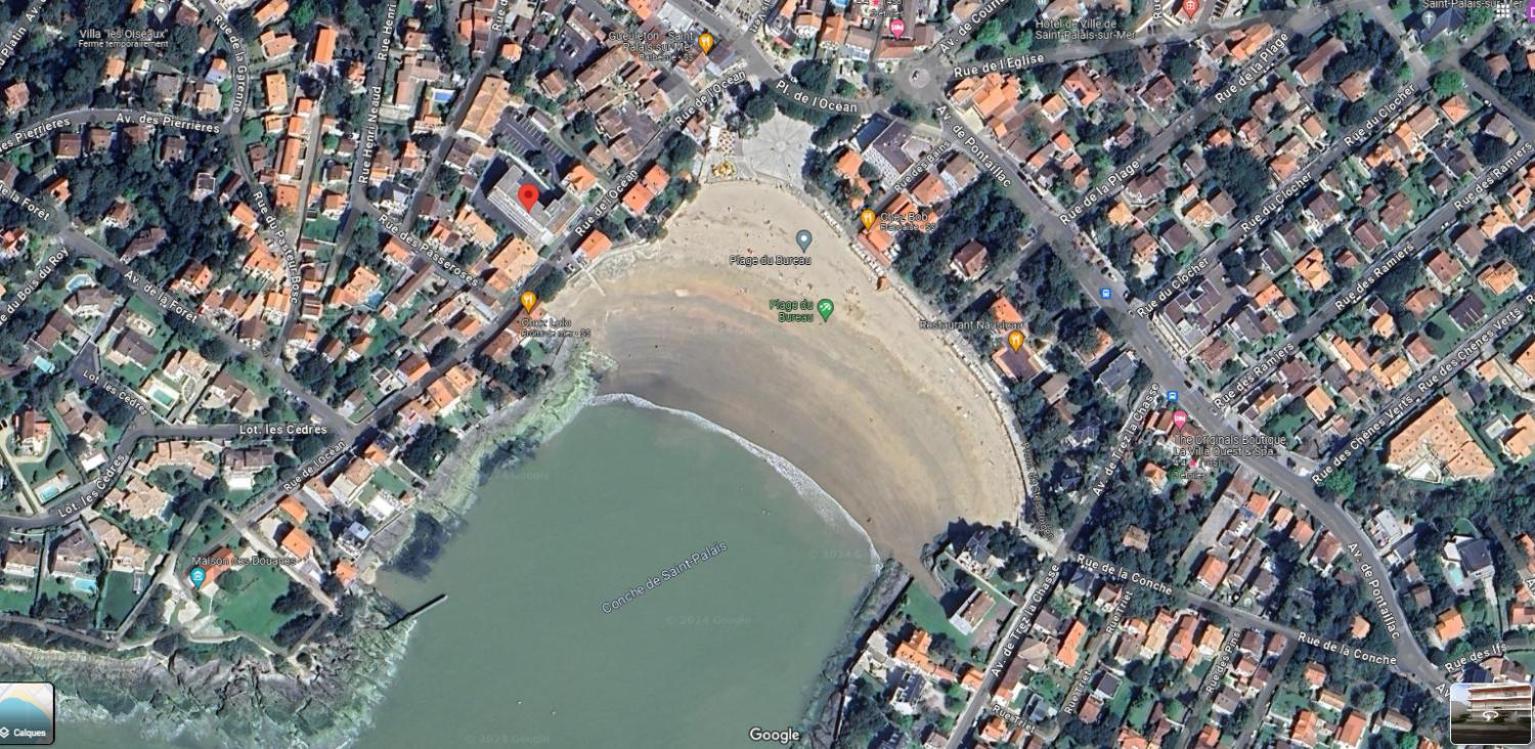 L'oceanide, F2 Du Bureau, Vue Laterale Apartment Saint-Palais-sur-Mer